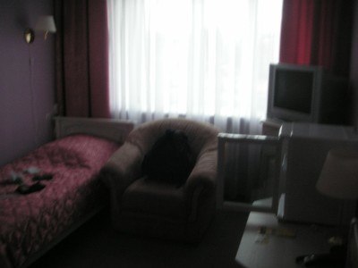 My room at Hotel Tourist, Belarus