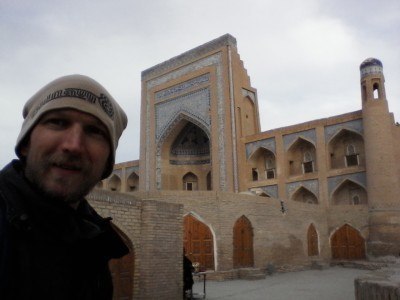 Touring the sights of Khiva in Uzbekistan