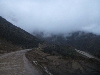 The road to Khorog, Gorno Badakhshan.
