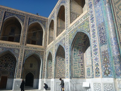 Backpacking in Samarkand City, Uzbekistan