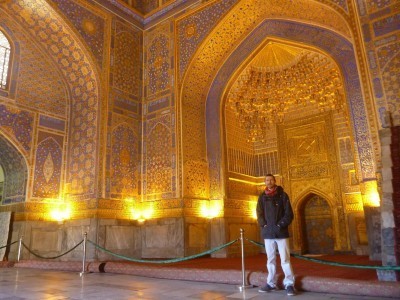 Inside the Friday Mosque, Registan, Samarkand City