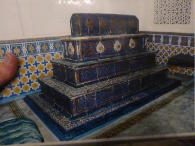Tomb inside the Shakhi Zinda Ensemble