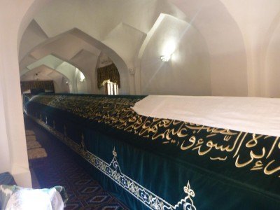 St. Daniel's coffin - big bloke, 18 metres long