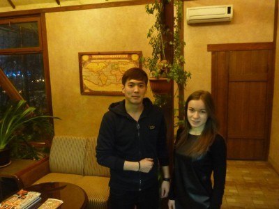 Staying at the Orbita Boutique Hotel in Shymkent, Kazakhstan