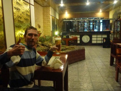 New local bar - downstairs in the Orbita Boutique Hotel