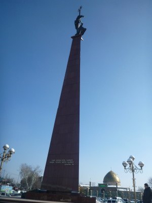 Independence Monument in Shymkent