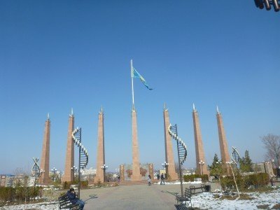 Touring shy little Shymkent in Kazakhstan