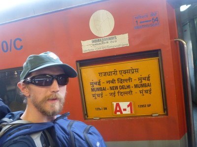 Backpacking in India: Getting A Night Train from New Delhi to Mumbai