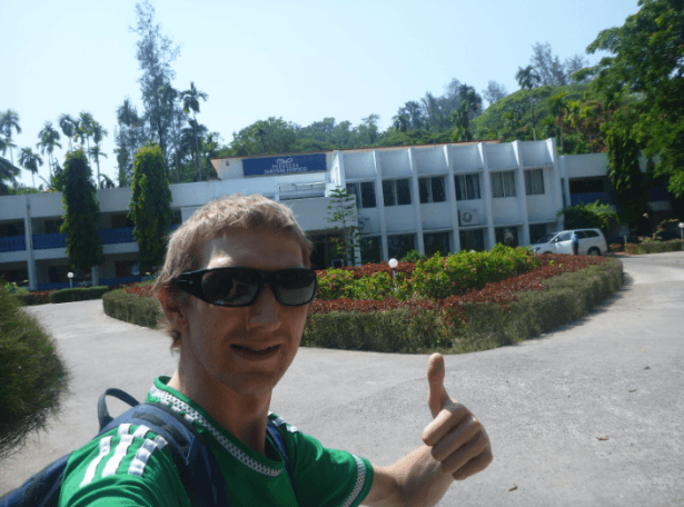 Jonny Blair at Peerless Sarovar Portico Andaman