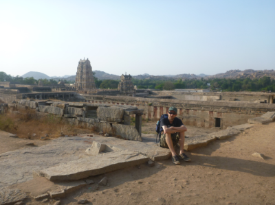 Another day in the life. Backpacking through the temples of Hampi, India.