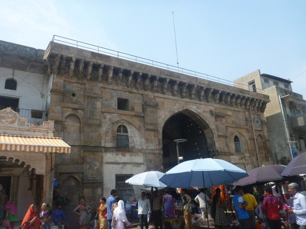 Markets by Bhadrakali Temple