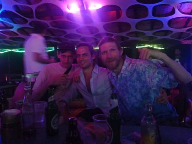 On the rip with the Hostel crowd