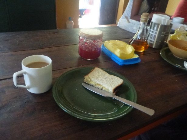 Free breakfast in the Jungle