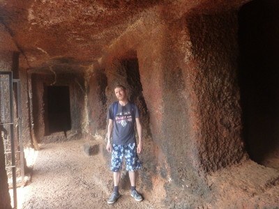 Touring Aravelam Caves
