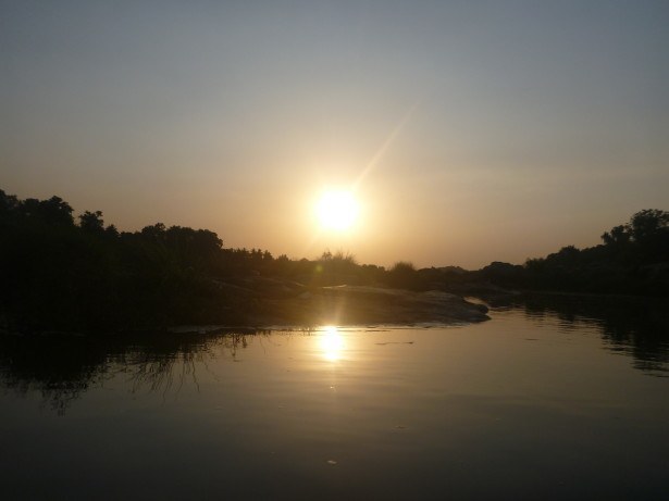 Sunset in Hampi