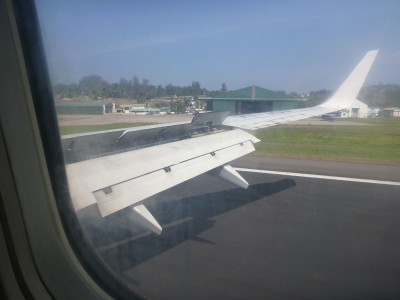 Touch down in Port Blair, Andaman Islands