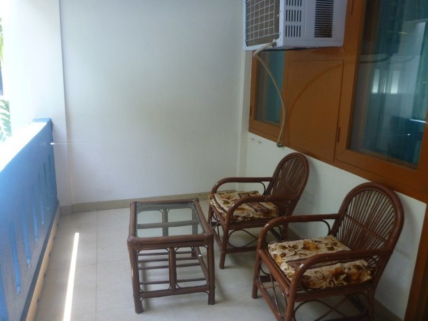 The balcony