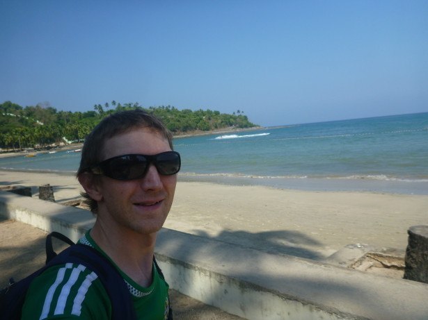 By the beach