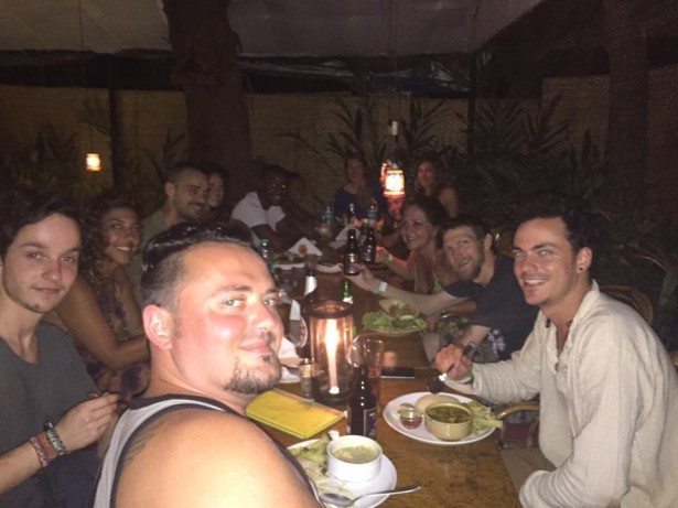 Partying with the Jungle Hostel Crowd