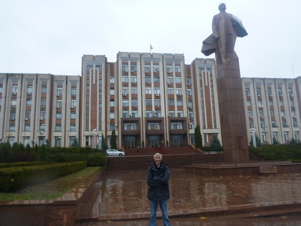 Backpacking in Tiraspol, Transnistria