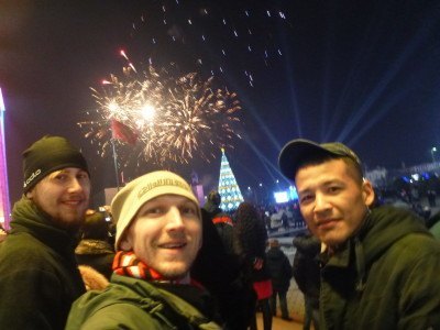 New Year's Eve at Ala Too Square, 2015