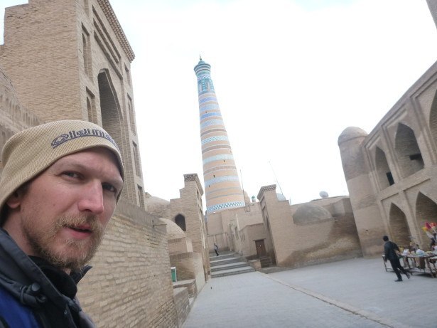 All alone in lonely, desolate Khiva