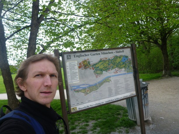 Touring English Garden in Munich