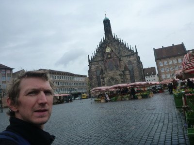 Backpacking in Nuremberg, Bavaria, Germany