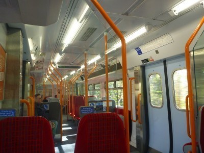 The second train, from Richmond to Twickenham