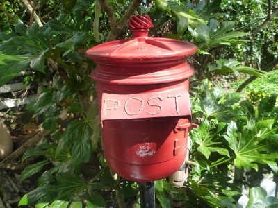 Postbox on Eel Pie Island