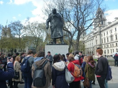 Winston Churchill Statue, Westminster
