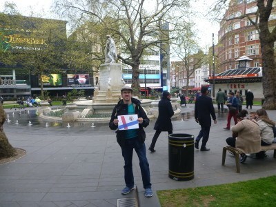 Millwall Neil at Lessy's Q, London, where Wallace once preached