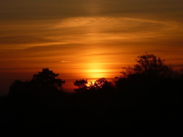 Sunset in Gatwick