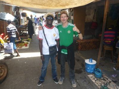 Touring the Albert Market in Banjul, the Gambia