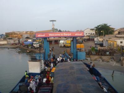 Getting the Banjul to Barra ferry