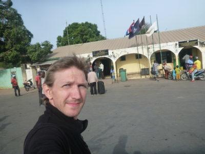Day time on the Gambia side of the border