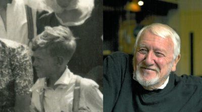 Ron Hands in 1939 and in 2016