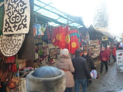 Osh Bazaar: backpacking in Bishkek, Kyrgyzstan