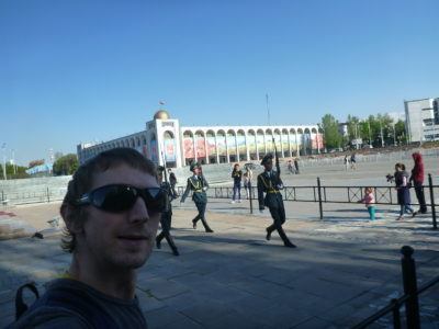 Changing of the guards in Bishkek