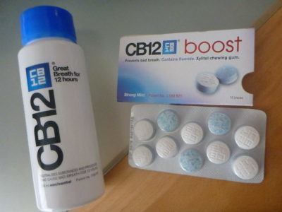 CB12 mouthwash and tablets