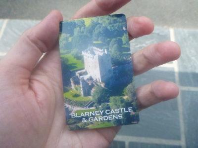 My "ticket" for Blarney Castle and Gardens