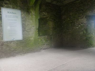 On the way to the top of Blarney Castle
