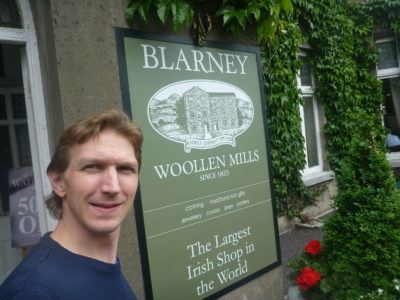 Largest Irish Shop in the world at Blarney Castle and Gardens