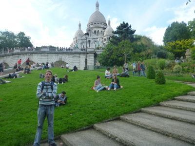 Backpacking in Montmartre