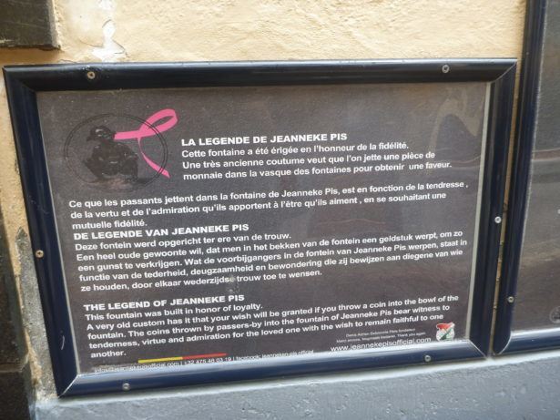 Information at Jeanneke Pis