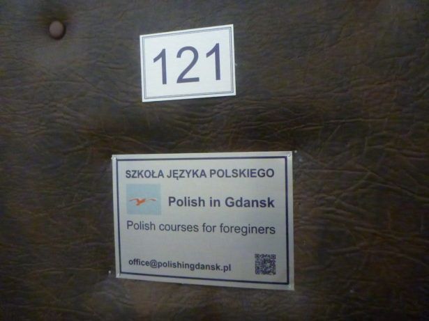 Learn Polish in Gdańsk - the classroom, Room 121.