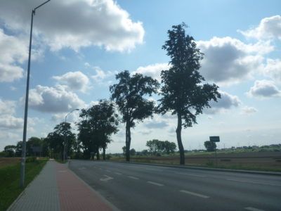The road out of Pelplin