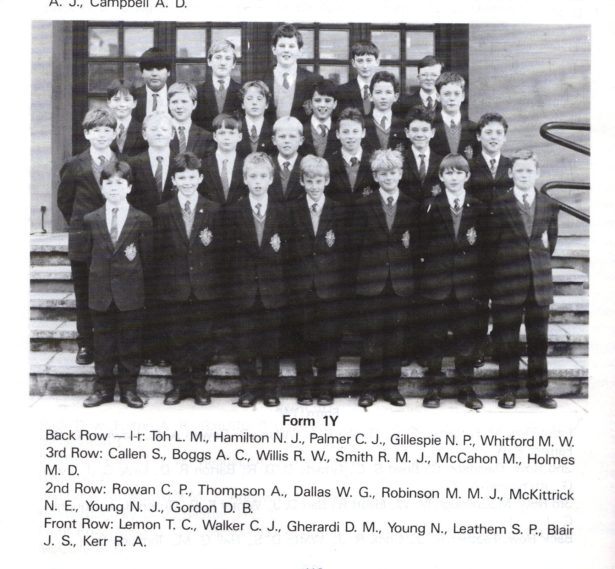 1Y, Bangor Grammar School, 1991