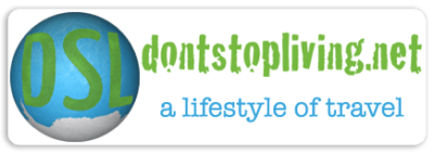 Dont Stop Living banner a lifestyle of travel