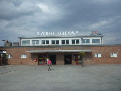 The train station in Tczew